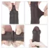 Lovetoy Sliding-Skin - zweischichtiger Dildo - 18cm (braun)