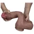 Lovetoy Nature Cock - Doppelstruktur naturgetreuer Dildo - 26cm (natur)