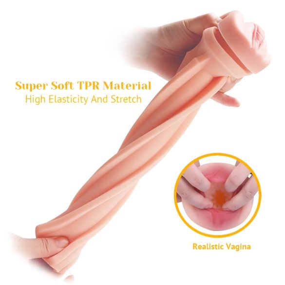 Tracy's Dog Cup - Lebensechtes Masturbator Lusterlebnis (schwarz-natur)