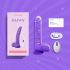 Tracy's Dog Jelivoy - naturgetreuer Vibrator - 22cm (lila)