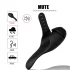 Leopard - Akkus-Eichelvibrator (schwarz)