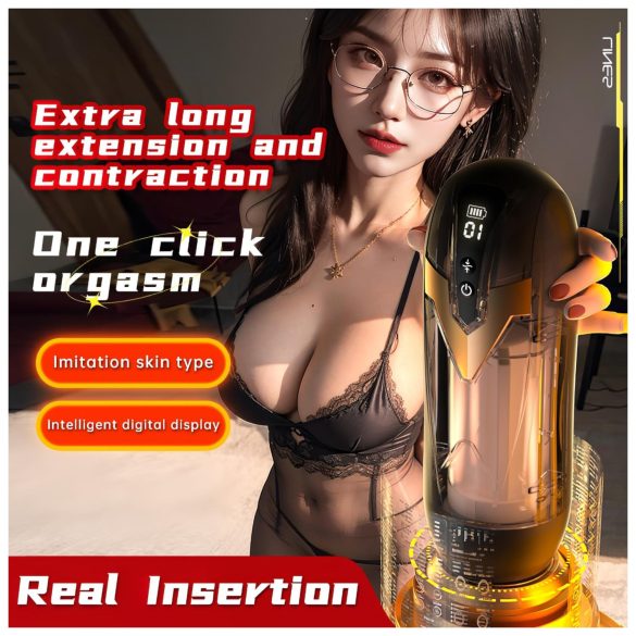 Leopard - Stoßmasturbator (schwarz)