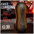 Leopard - Mund- und Masturbator-Penisvibrator (Natur)