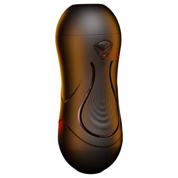 Leopard - Mund- und Mösenvibrator (natur)