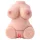 Lonely - lebensechter, vibrierender Torso-Masturbator (naturfarben)
