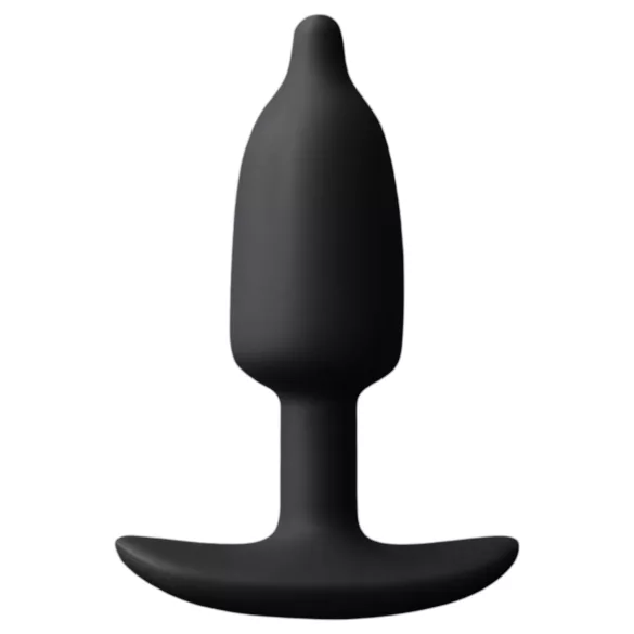 DG-LAB - bipolare, leitfähige Silikon-Elektro-Anal-Plug (schwarz)
