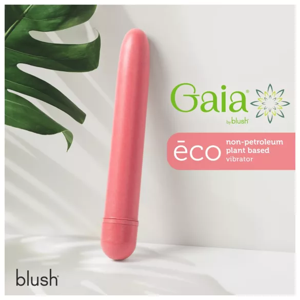 Gaia Eco L - umweltfreundlicher Stabvibrator (pink) - groß
