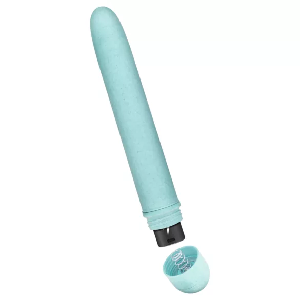 Gaia Eco L - umweltfreundlicher Vibrator in Stabform (blau) - groß