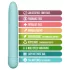 Gaia Eco L - umweltfreundlicher Vibrator in Stabform (blau) - groß