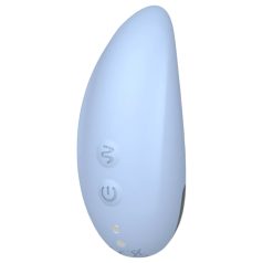   Vibeconnect - wiederaufladbarer, wasserdichter Klitorisvibrator (blau)