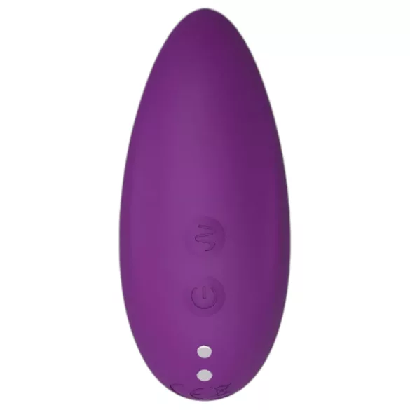 Vibeconnect - Akku, wasserdichter Klitorisstimulator (lila)