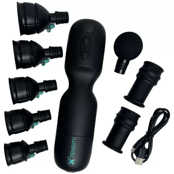 Xtensity 1 - Vakuum-Masturbator mit Pulsfunktion (schwarz)