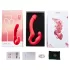 Honey Play Box Harmony Duo - App-gesteuerter umschnallbarer Zungenvibrator (rot)