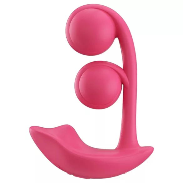 Honey Play Box Melody - App-gesteuerter Perl-2-in-1-Vibrator (rot)