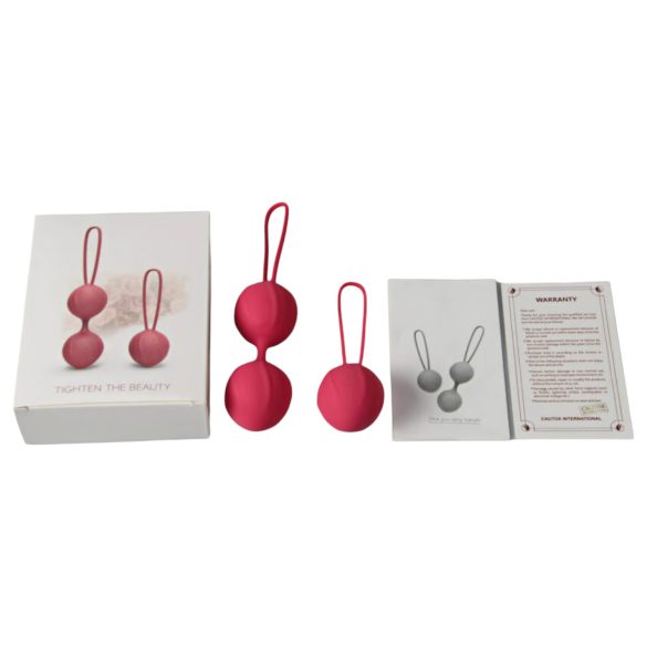 Cotoxo Cherry - 2-teiliges Ben-Wa-Kugel-Set (rot)