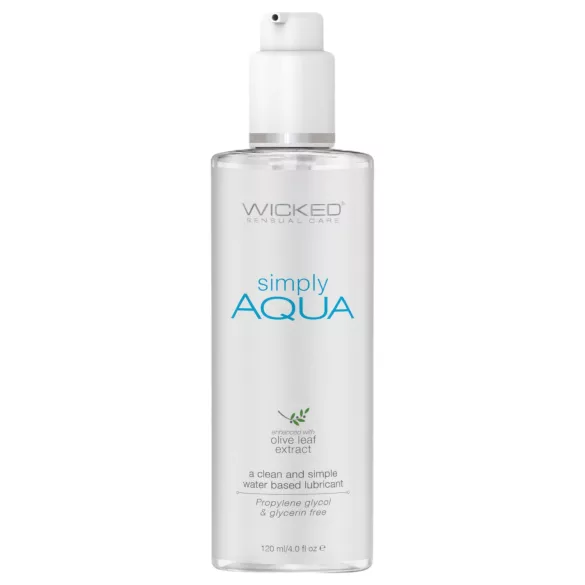 Wicked Simple Aqua - 100 % veganes Gleitgel (120 ml)
