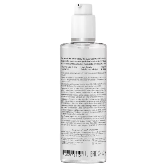 Wicked Simple Aqua - 100 % veganes Gleitgel (120 ml)