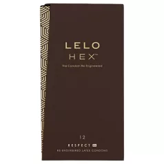 LELO Hex Respect XL - Luxus-Kondom (12 Stk.)