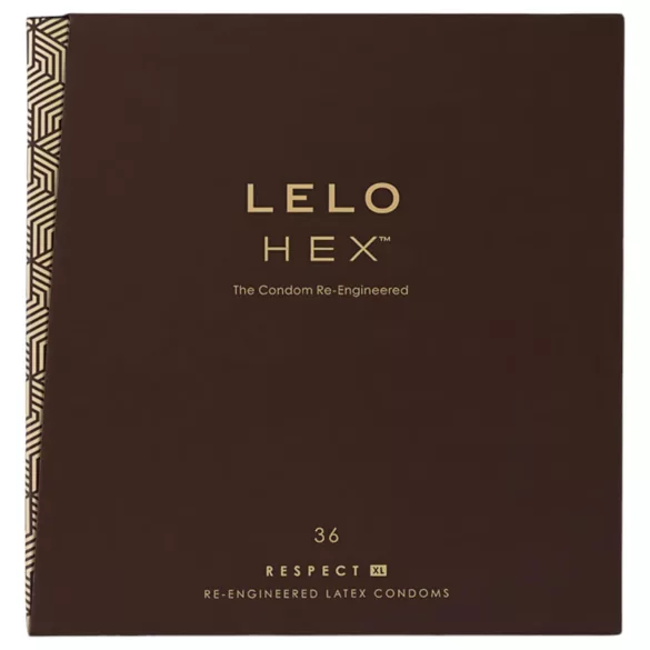 LELO Hex Respect XL - Luxus-Kondome (36 Stk.)