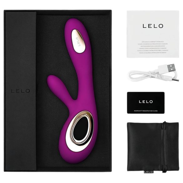 LELO Soraya Wave - Akku, Klitorisstimulator, nickender Vibrator (Lila)