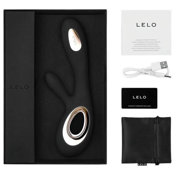 LELO Soraya Wave - Klitarme Wackelvibrator (schwarz)