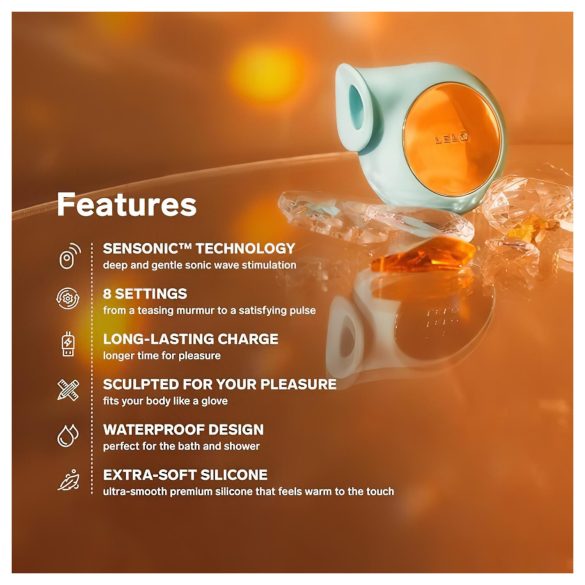 LELO Sila - Wasserdichter Schallwellenvibrator für die Klitoris (Lila)