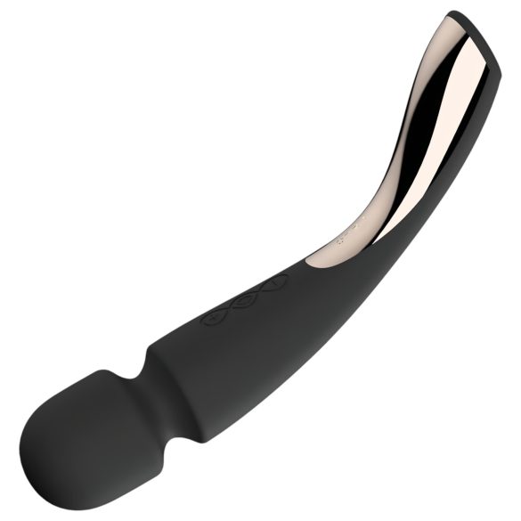 LELO Smart Wand 2 - mittelgroßer schwarzer Massage-Vibrator