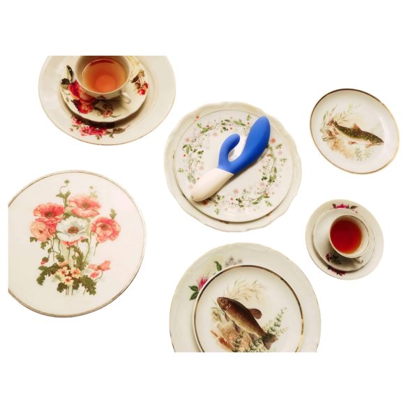 LELO Ina Wave 2 - wiederaufladbarer, wasserdichter Vibrator (Blau)