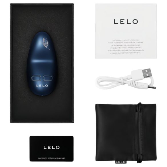 LELO Nea 3 - Akku-Klitorisvibrator, wasserdicht (blau)