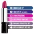 Blush Lipstick Rosé - wasserdichter Vibrator in Lippenstiftform (schwarz-pink)