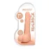 RealRock Dong 7 - Lebensechter Dildo mit Hoden (17cm) - Natur
