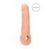 RealRock Penis Sleeve 9 - Penismanschette (21,5cm) - natur