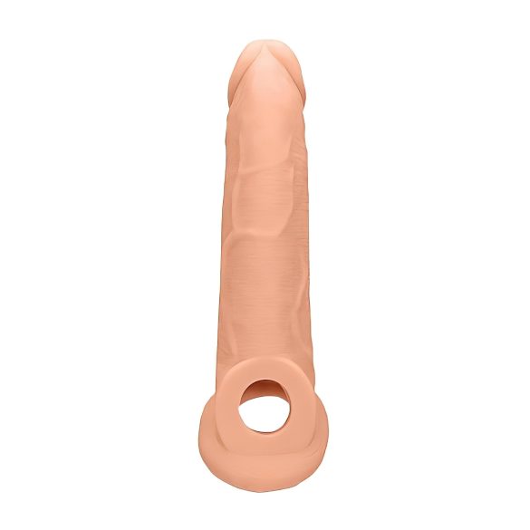 RealRock Penis Sleeve 9 - Penismanschette (21,5cm) - natur