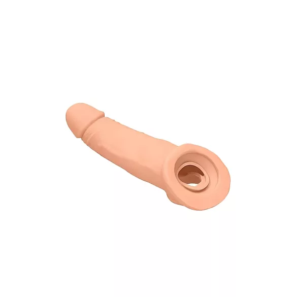 RealRock Penis Sleeve 9 - Penismanschette (21,5cm) - natur