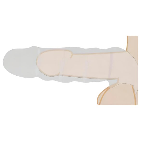 RealRock Penis Sleeve 9 - Penismanschette (21,5cm) - natur