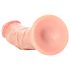 RealRock - realistisch Dildo mit Saugnapf - 15,5cm (natur)
