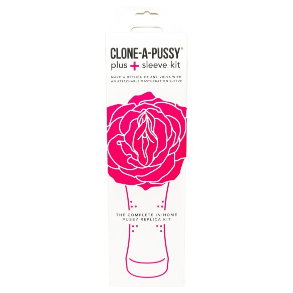 Clone-a-Pussy - Vulvaabdruck- und Manschettenset (Pink)