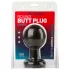 Doc Johnson The Classic - runder Analplug (schwarz) - L