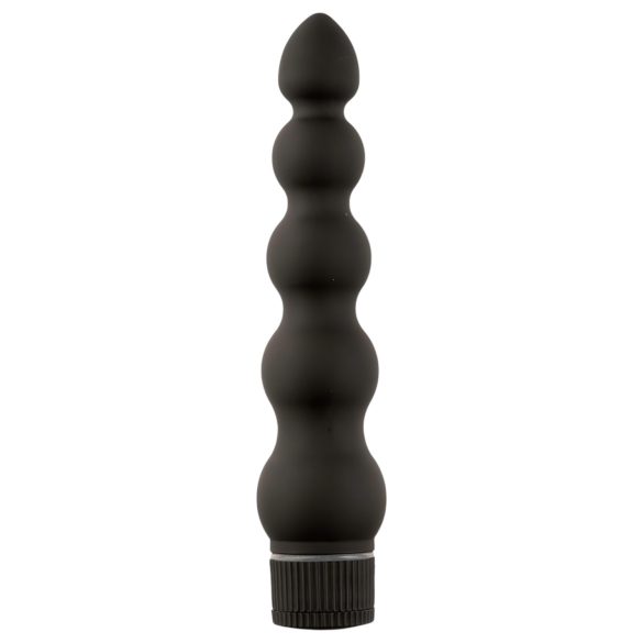 Black Magic 7 - Feste 5 Perlen Analvibrator (schwarz)