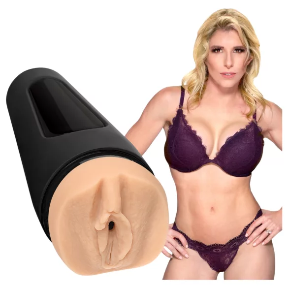 Doc Johnson Main Squeeze Cory Chase - lebensechter Masturbator in Vaginenform (hautfarben)