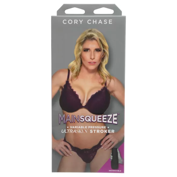 Doc Johnson Main Squeeze Cory Chase - lebensechter Masturbator in Vaginenform (hautfarben)