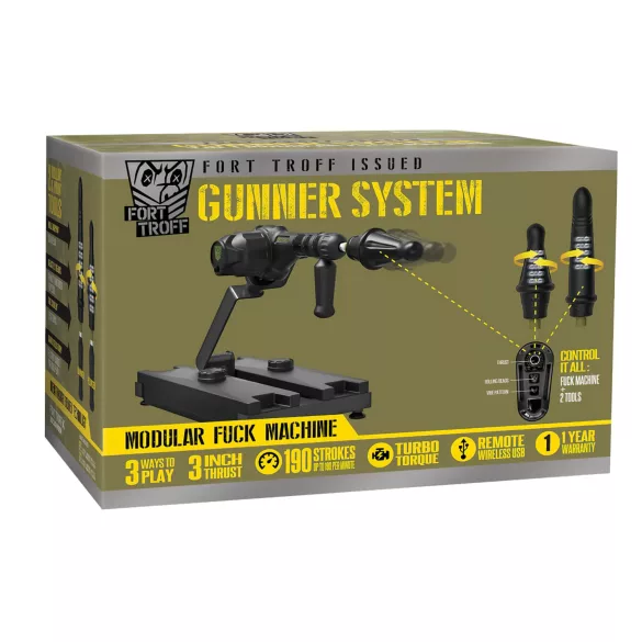 Doc Johnson Gunner System - Sexmaschine (schwarz)