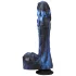 Doc Johnson Mini F-Machine Tendril - Funksteuerungs-Vibrator (blau)