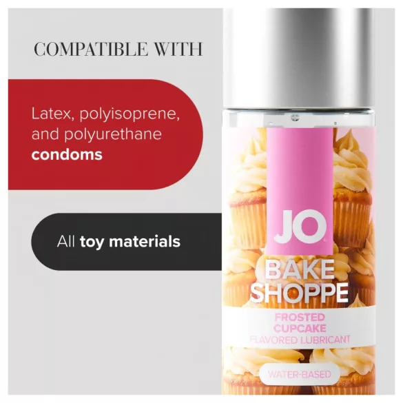 System JO Bake Shoppe - aromatisiertes Gleitgel, Zuckerguss-Muffin (60 ml)
