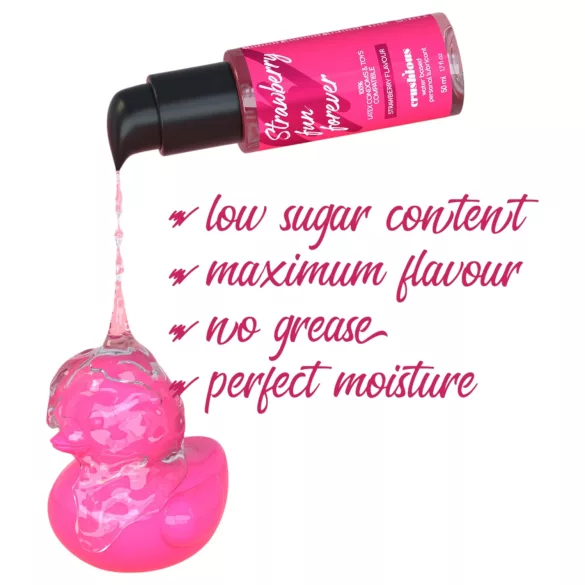 Crushious - Gleitgel auf Wasserbasis, Erdbeere (50 ml)