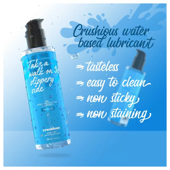 Crushious - Gleitgel auf Wasserbasis (250 ml)