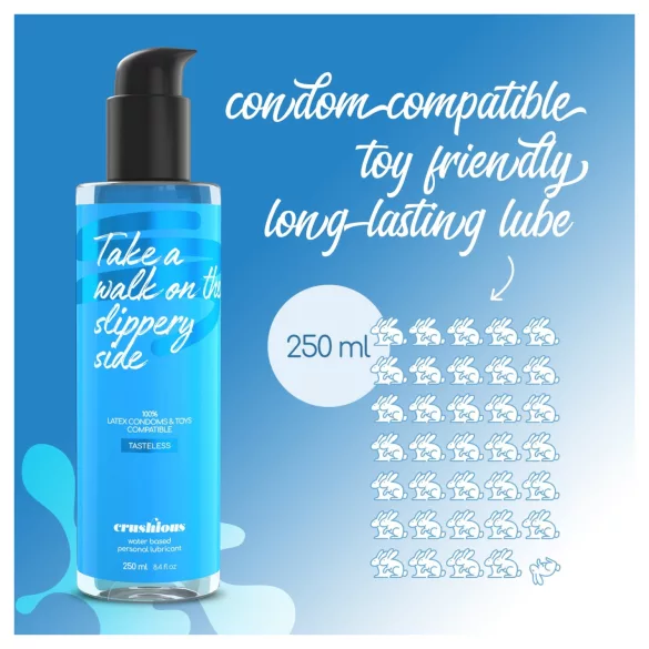 Crushious - Gleitgel auf Wasserbasis (250 ml)