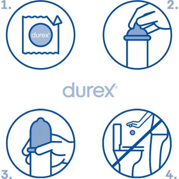 Durex Mutual Pleasure - verzögerndes Kondom (3 Stk.)