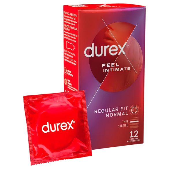 Durex Feel Intimate - Dünnwandige Kondome (12 Stück)
