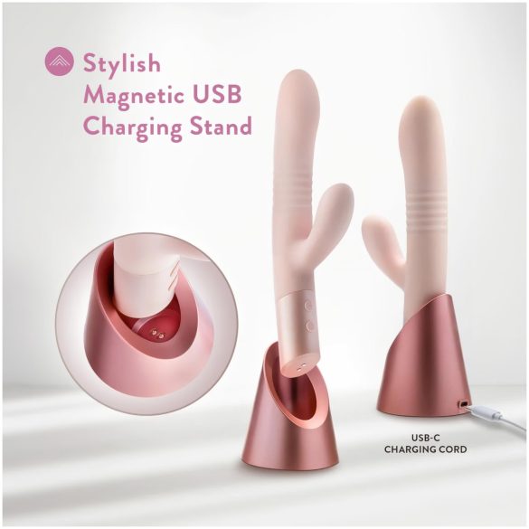 Blush Fraya - Klitoris Schubvibrator mit Griff (Rosa)